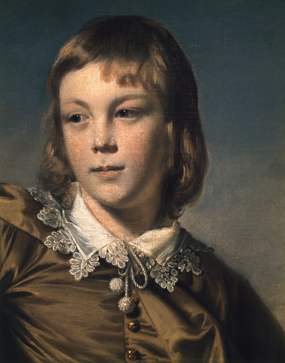 Mester Thomas Lister Den brune dreng, 1764 detalje fra 4972 af Joshua Reynolds