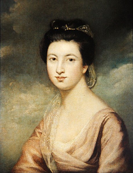 Miss Jane Davidson (olie på lærred) af Joshua Reynolds