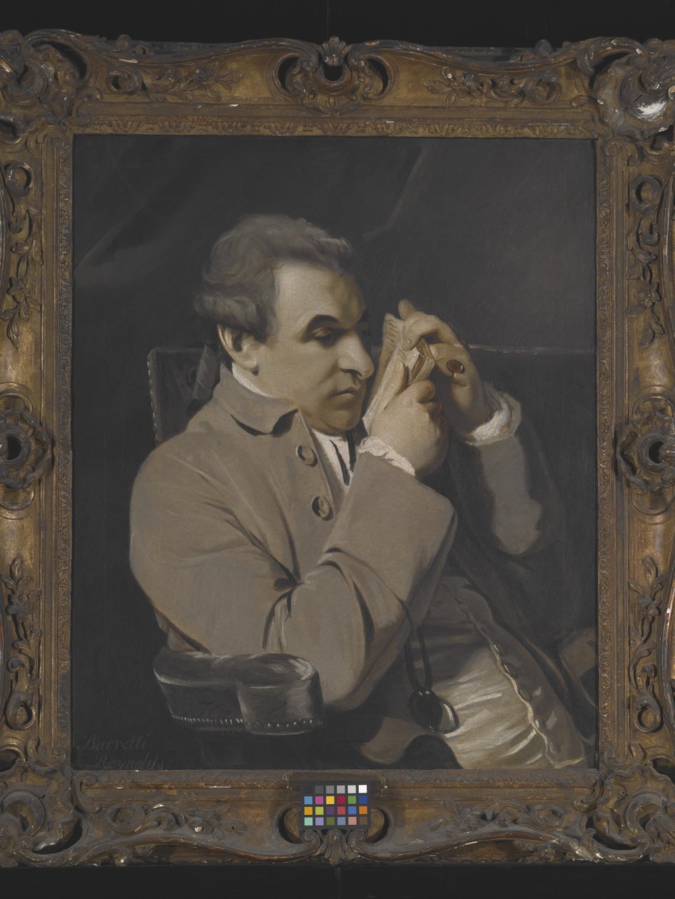 Portræt af Joseph Baretti (olie på lærred) af Joshua Reynolds