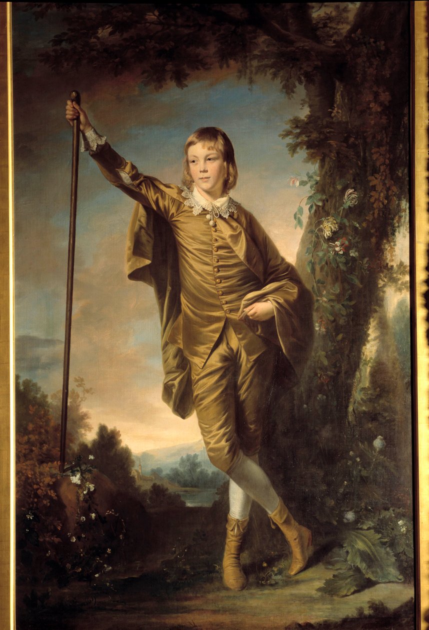 Portræt i fuld længde af Thomas Lister, maleri af Joshua Reynolds (1723-1792). 1764. af Joshua Reynolds
