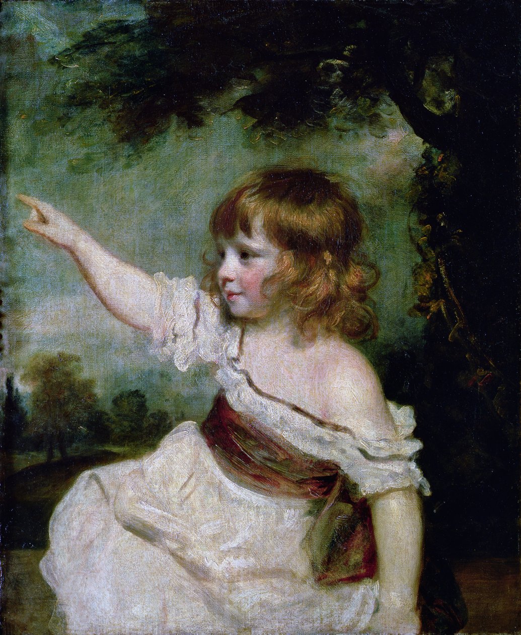Portræt af Francis George Hare, ældste søn af Francis Hare Naylor (1753-1815) 1788-9 af Joshua Reynolds