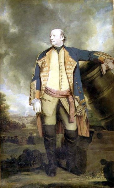 Portræt af John, marquis af Granby i uniform som oberst af Royal Regiment of Horse Guards, ca. 1770 af Joshua Reynolds