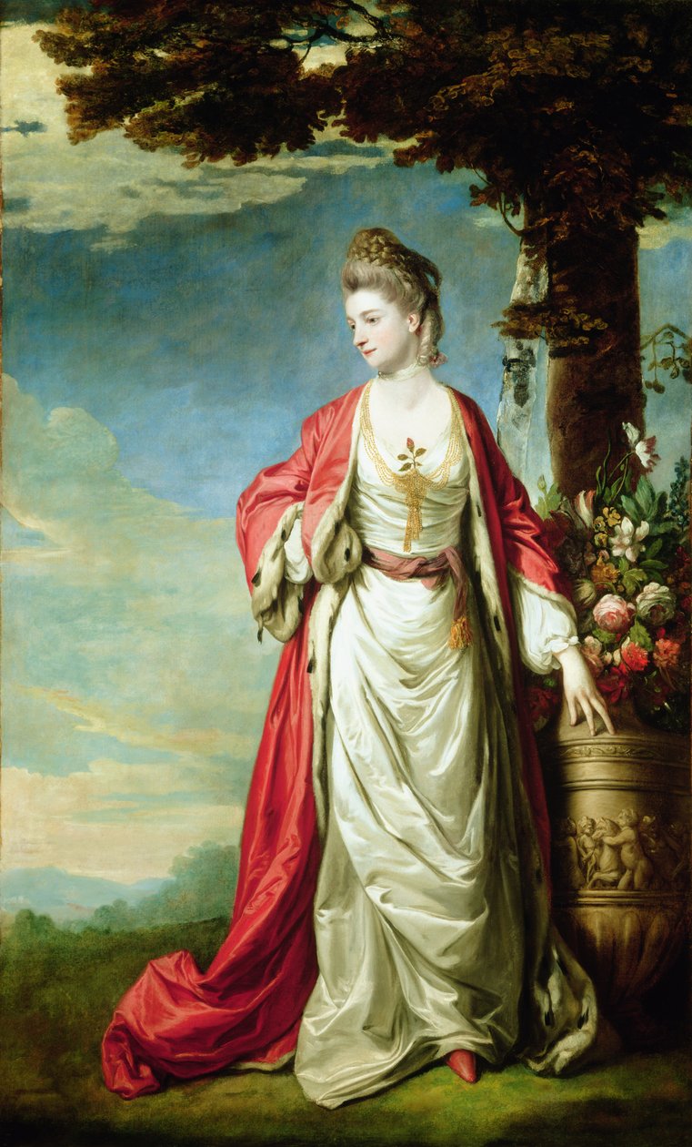Portræt af fru Trecothick, i tyrkisk kjole af Joshua Reynolds