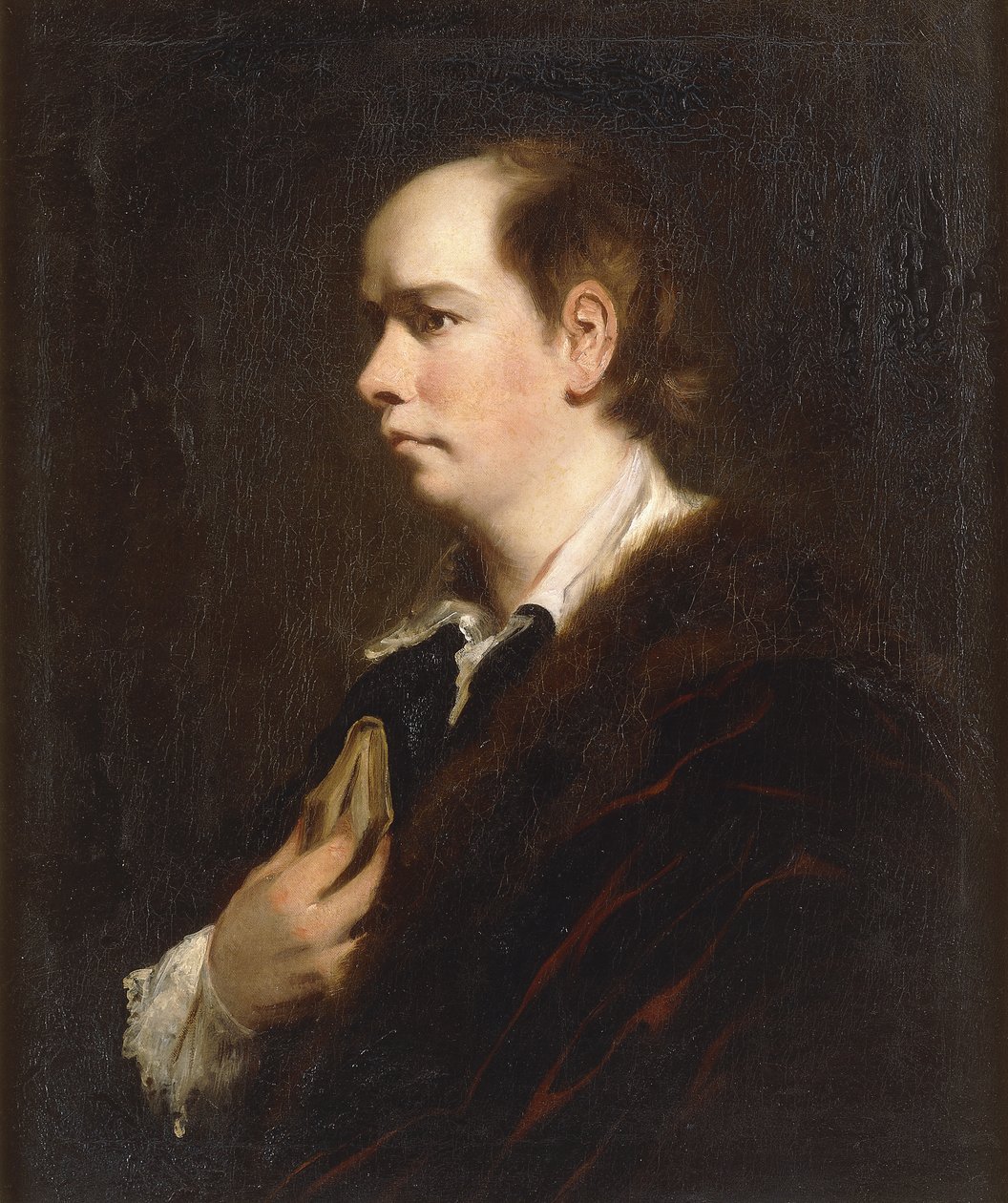 Portræt af Oliver Goldsmith af Joshua Reynolds