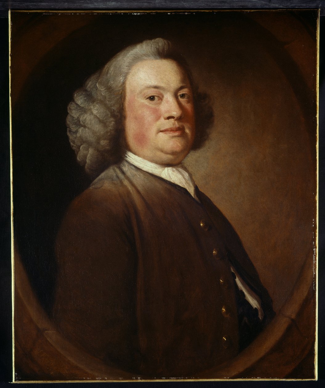 Portræt af en ukendt mand af Joshua Reynolds