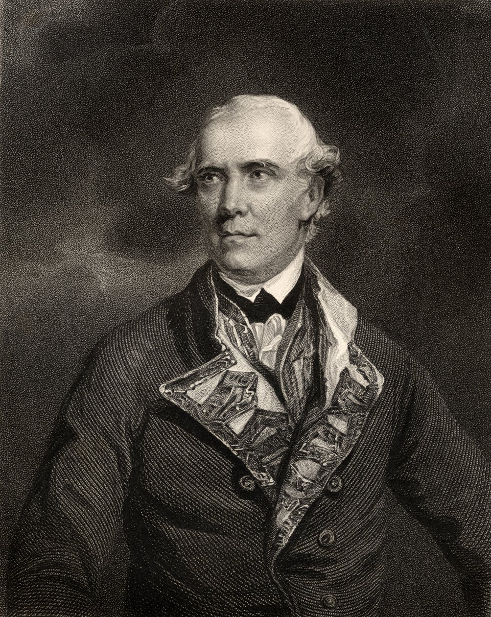 Kontreadmiral Samuel Barrington, indgraveret af H.T. Ryall, fra 