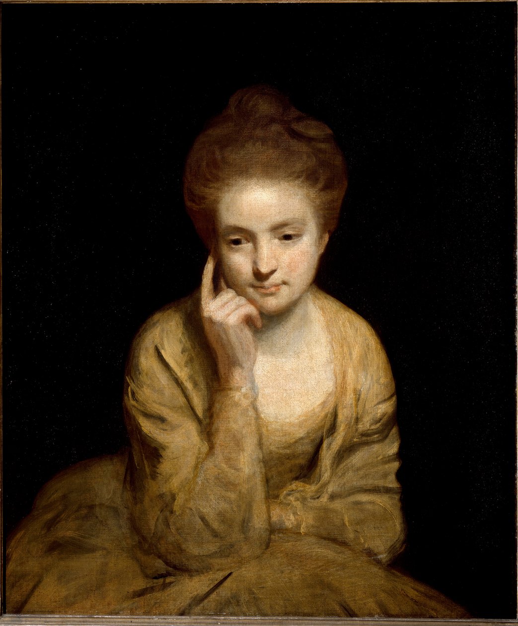 Studie til portræt af en ung kvinde (maleri af Joshua Reynolds