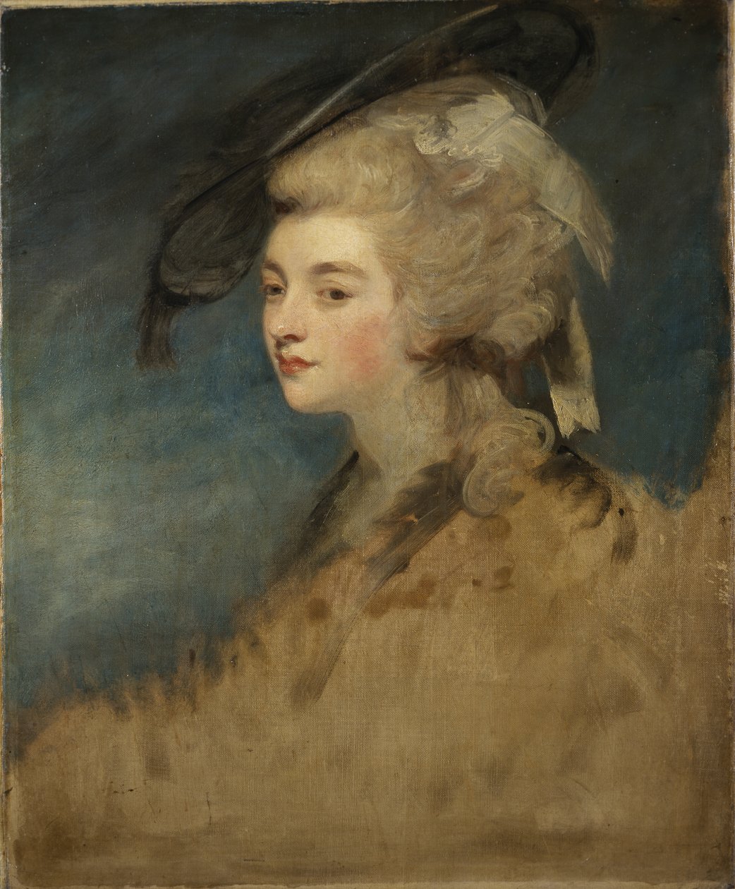 Studie af Georgiana Spencer (olie på lærred) af Joshua Reynolds