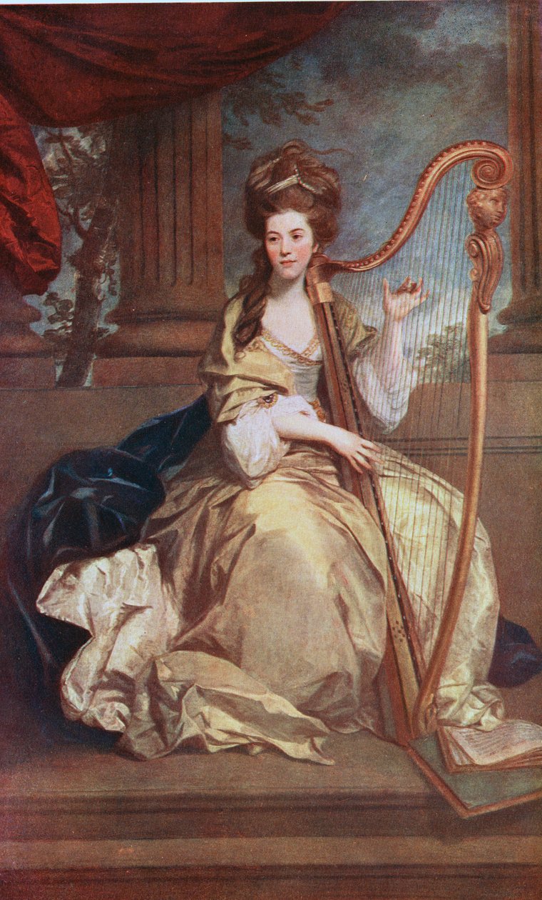 Grevinden af Eglinton, c1720-1740 af Joshua Reynolds