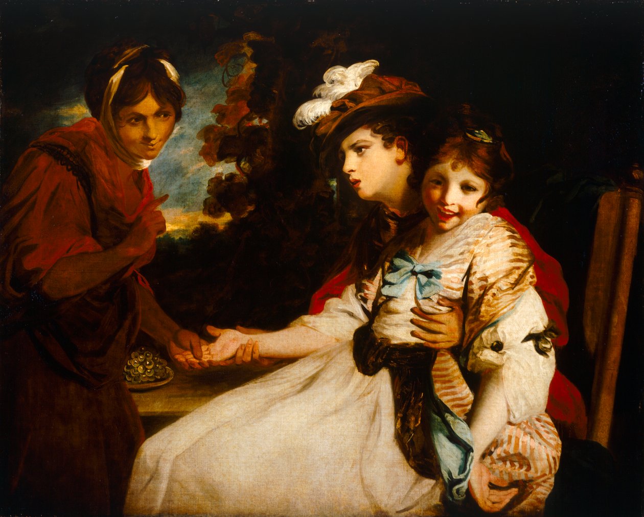 The Gypsy Fortune Teller, c.1781 (olie på lærred) af Joshua Reynolds
