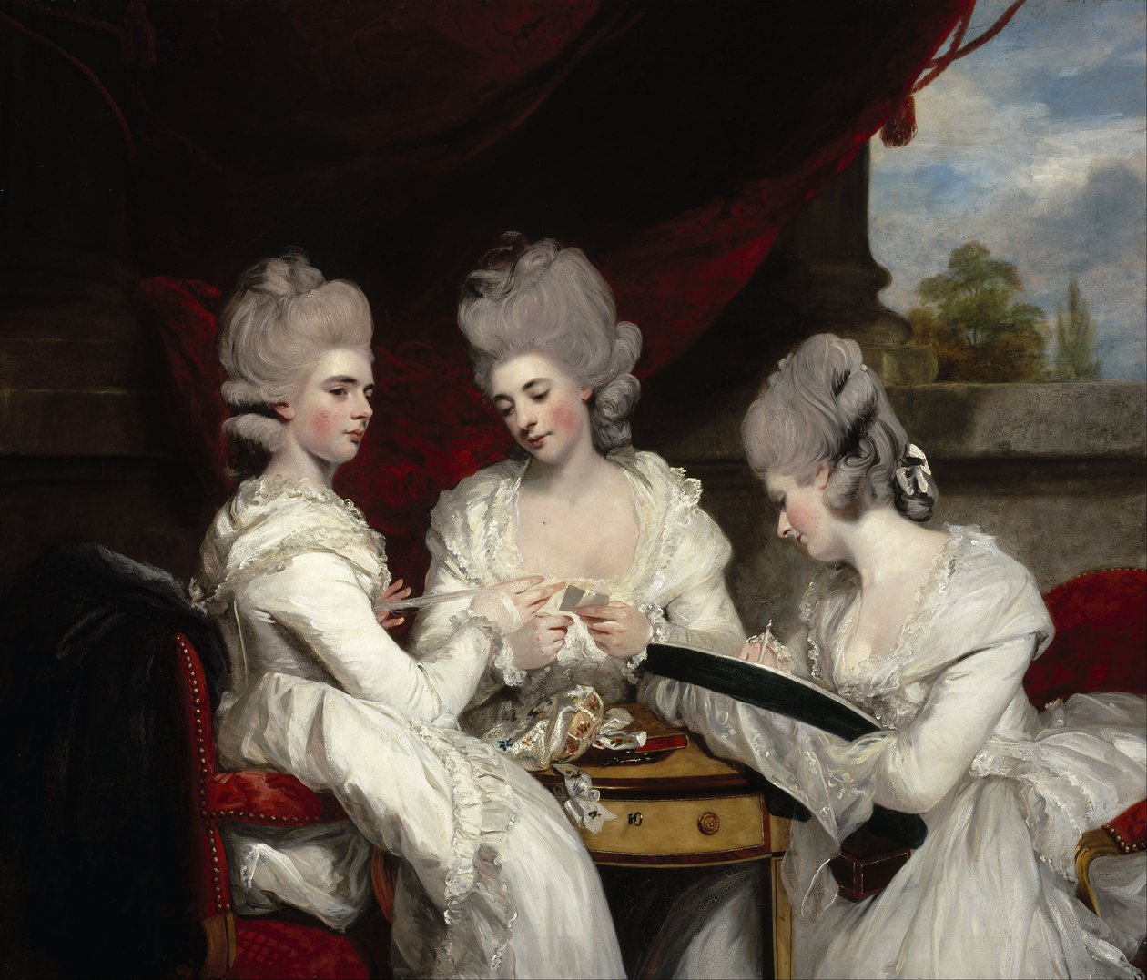 Damernes Waldegrave, 1780 af Joshua Reynolds