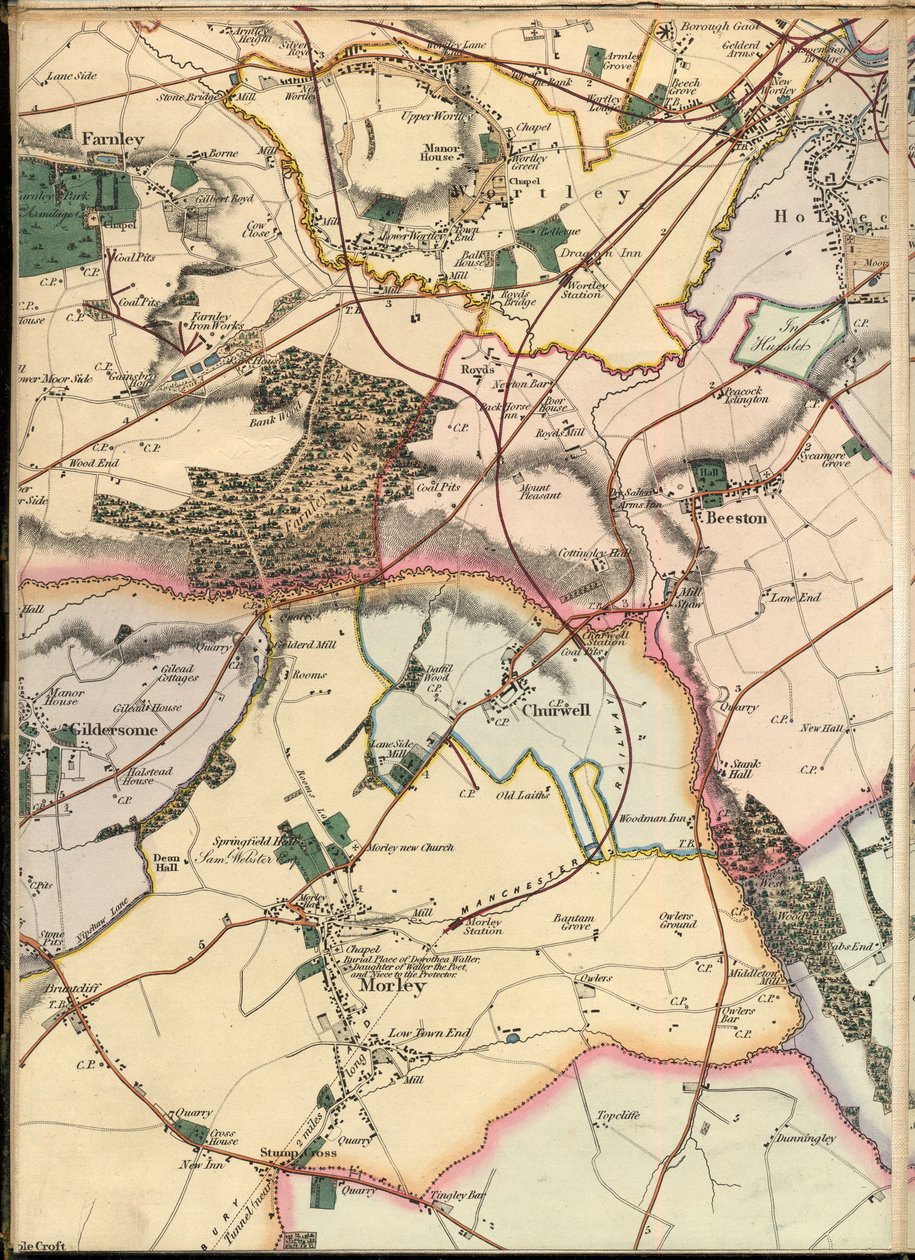 C3, Wortley, Farnley, Holbeck, Beeston, Churwell  Gildersome af Joshua Thorp