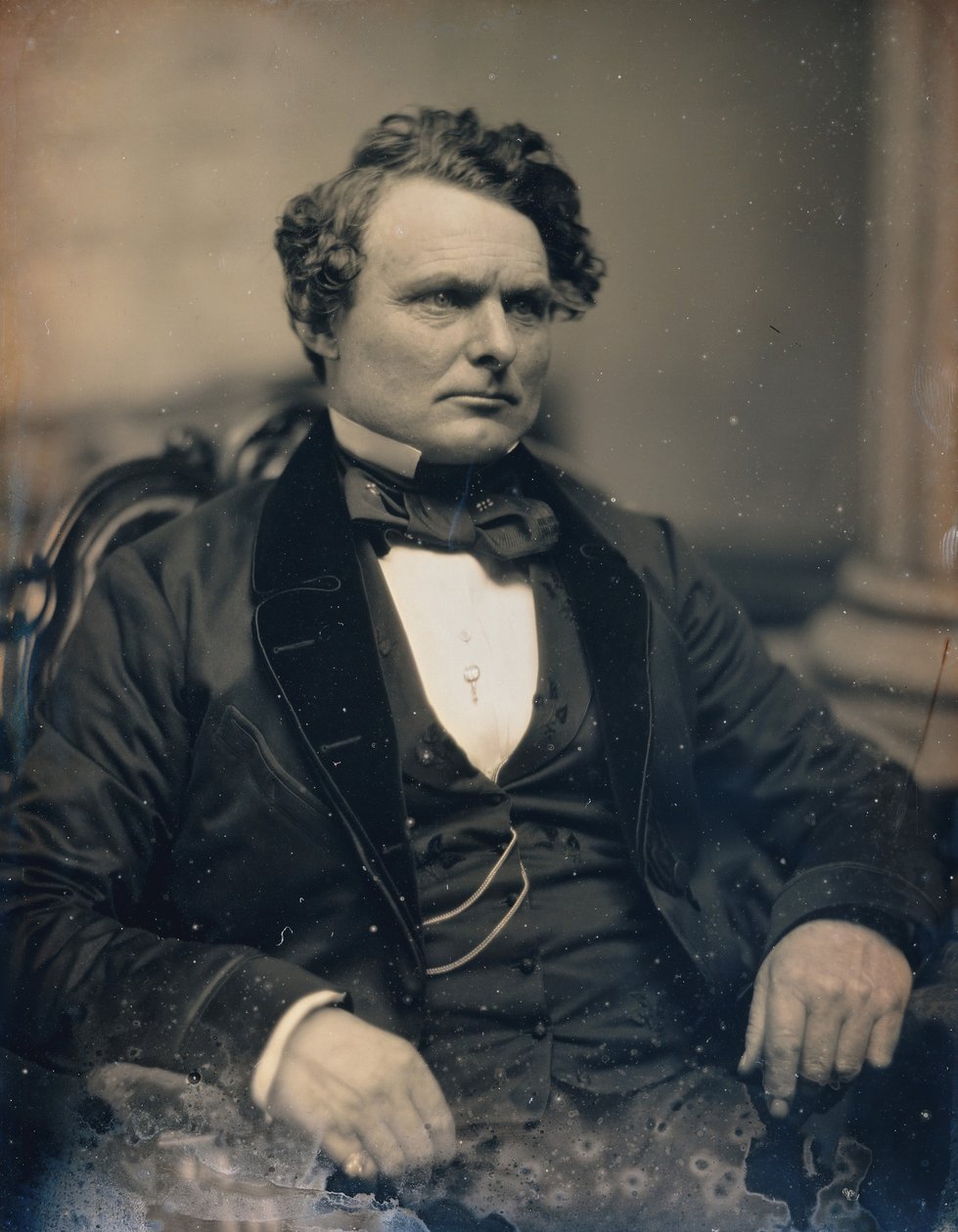 Donald McKay, ca. 1850-55. Skabere: Josiah Johnson Hawes, Albert Sands Southworth. af Josiah Johnson Hawes, Albert Sands Southworth
