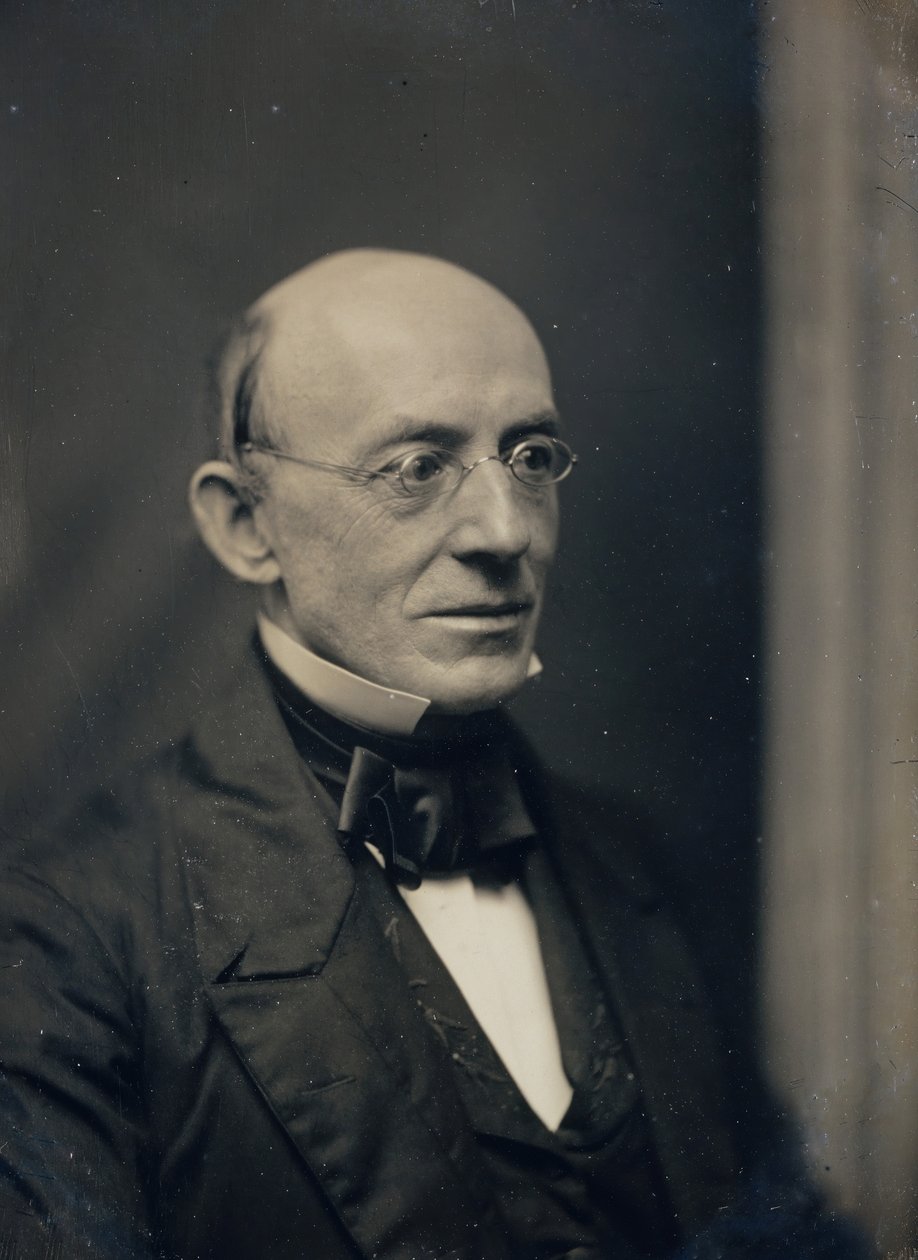 William Lloyd Garrison, ca. 1850. Skaber: Josiah Johnson Hawes, Albert Sands Southworth. af Josiah Johnson Hawes, Albert Sands Southworth