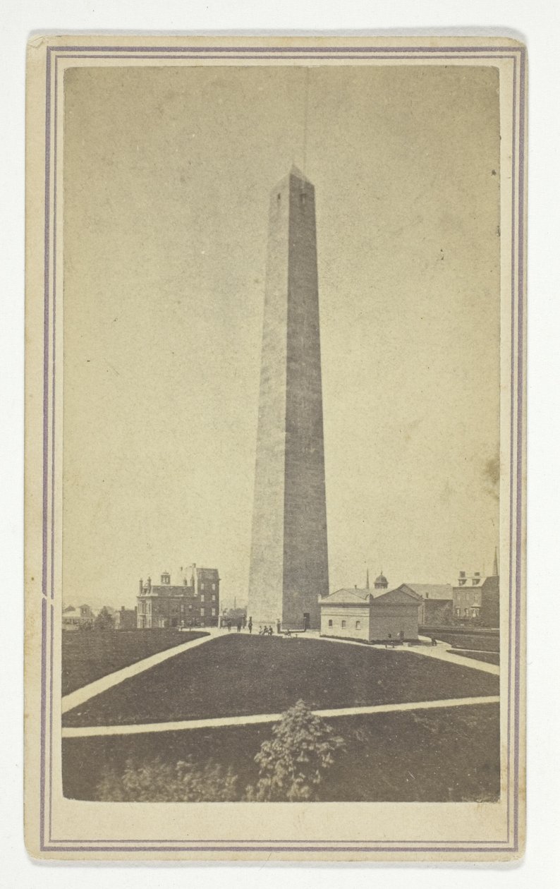 Bunker Hill-monumentet af Josiah Johnson Hawes