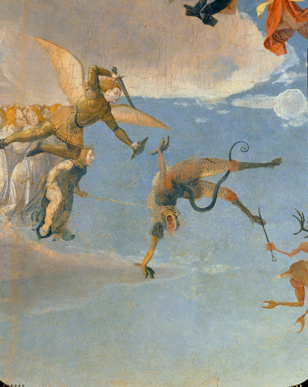 Golgata, detalje af Josse (fl.1493-1508) Lieferinxe