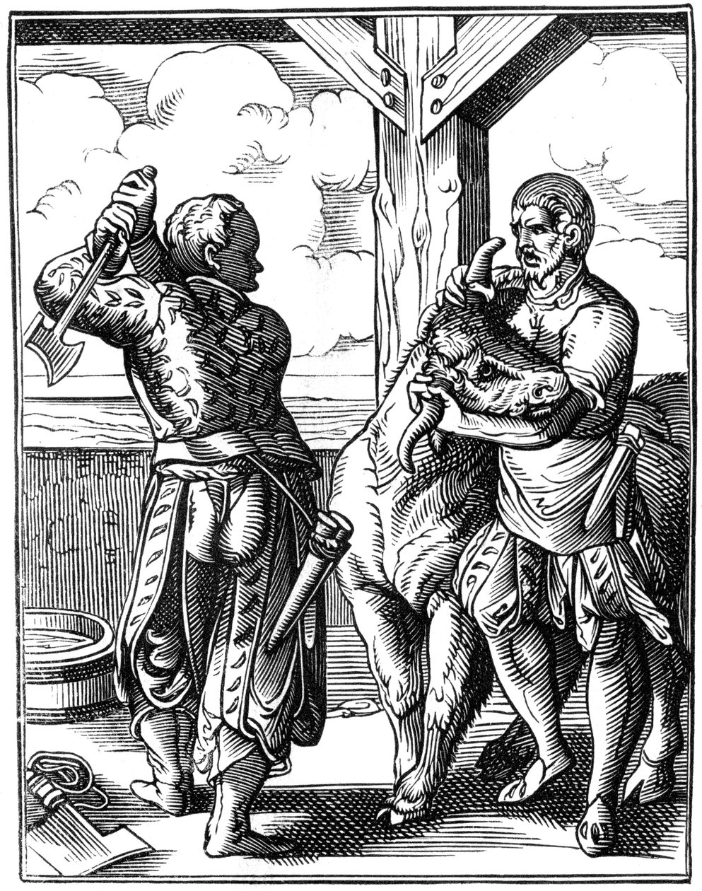 Slagter, 1500-tallet 1849. af Jost Amman