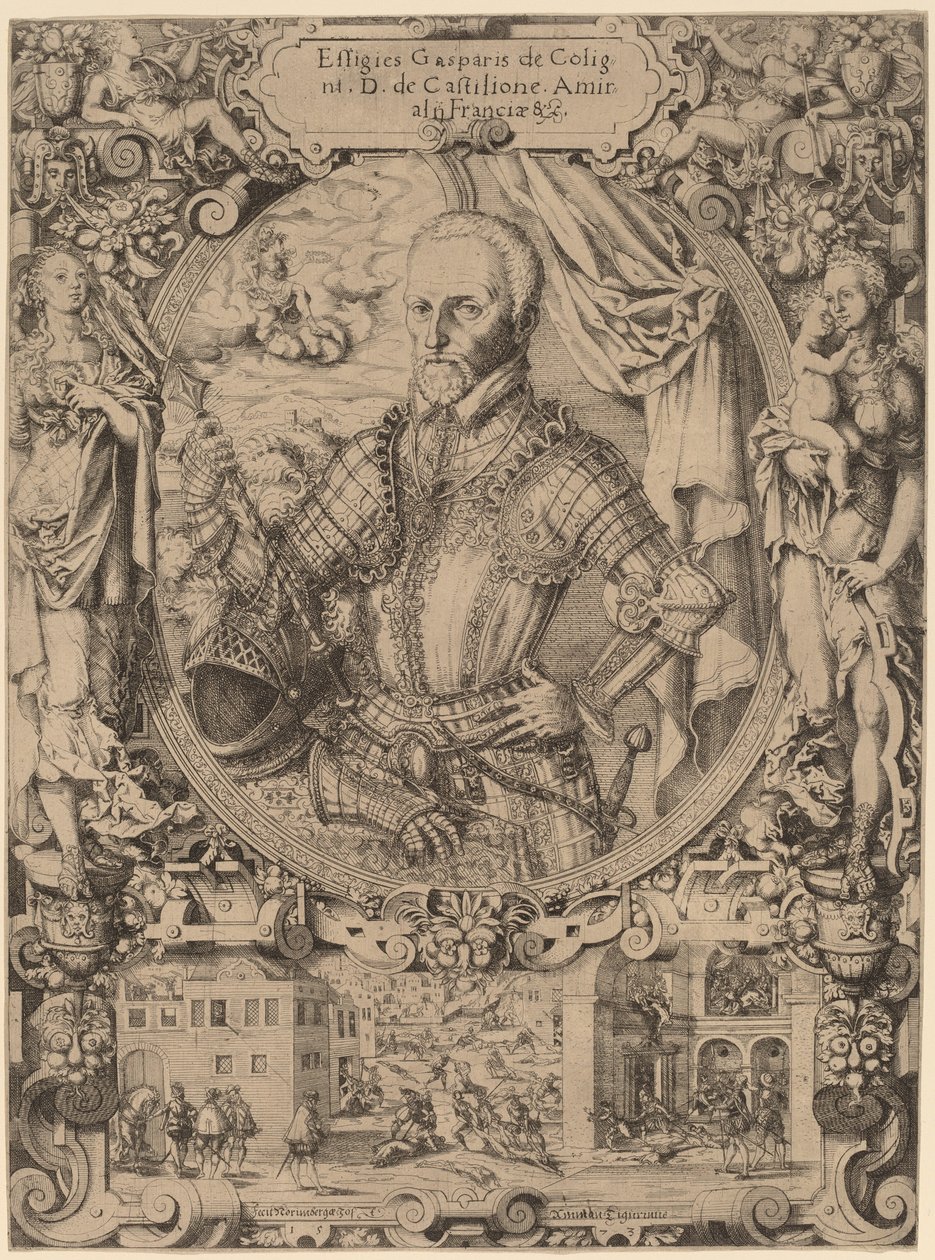 Gaspar de Coligny af Jost Amman