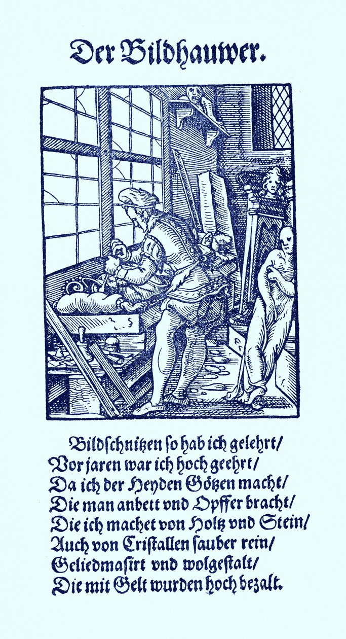 Billedhuggeren af Jost Amman