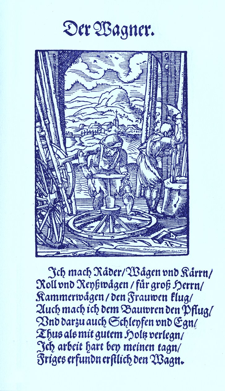 Vognmager af Jost Amman
