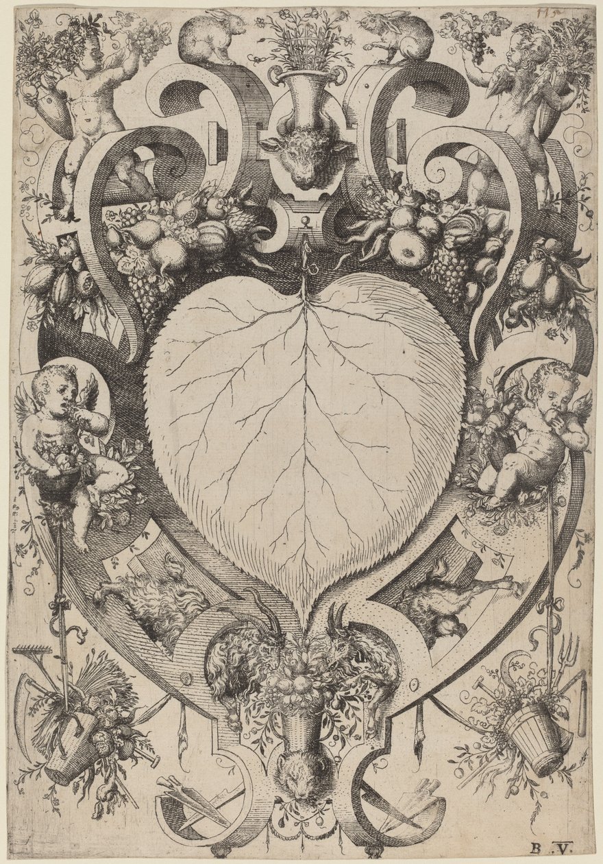 Jorden, 1568. af Jost Ammon