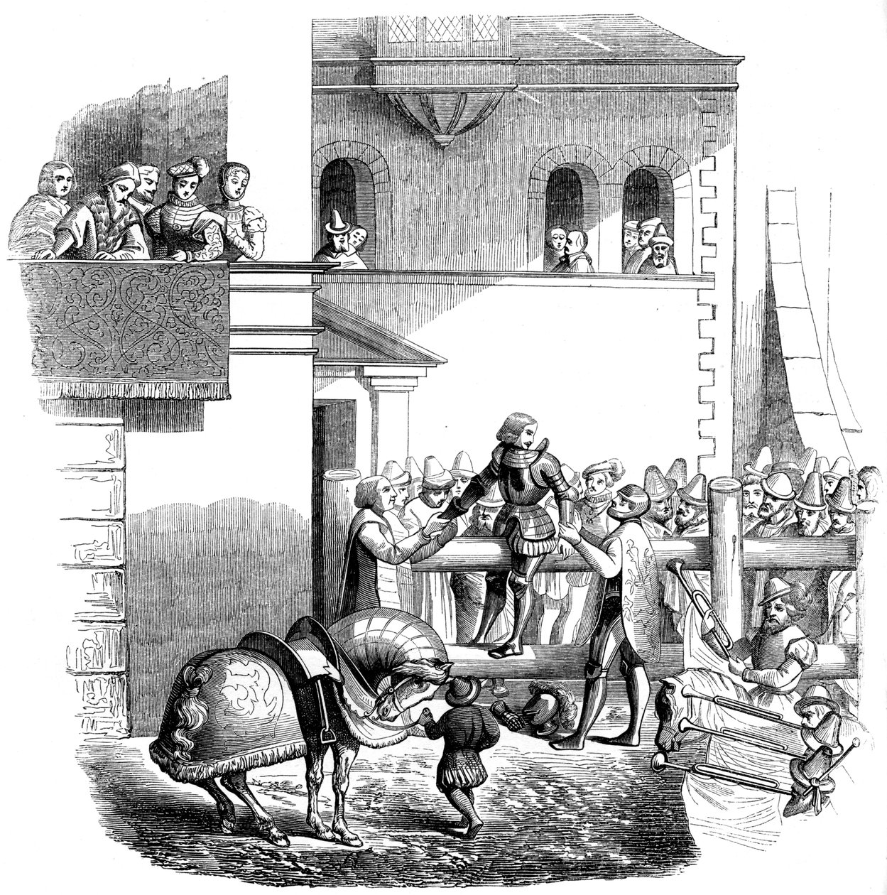 En ridders slitage, 1565 1849. af Jost Ammon