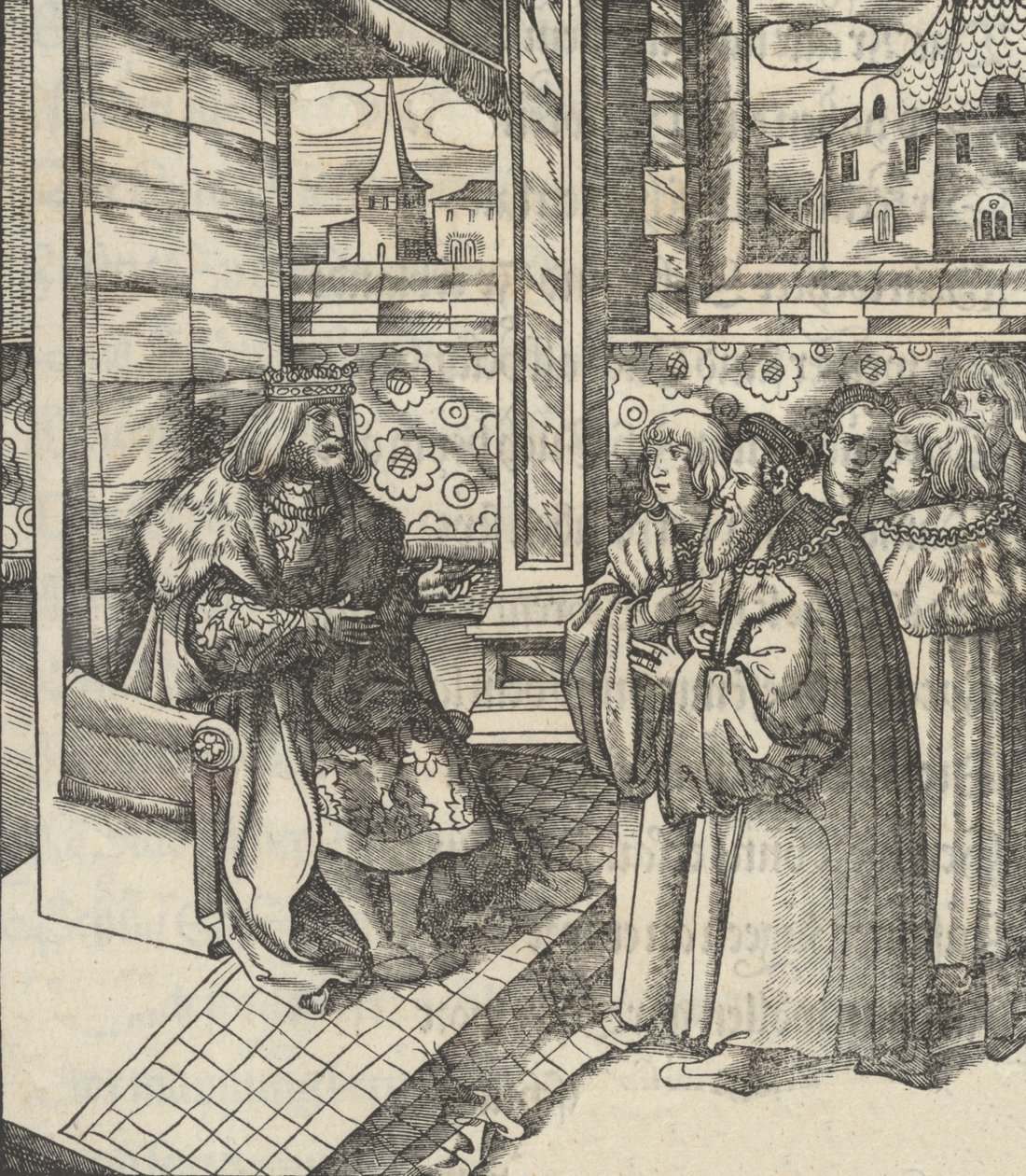 [Takkefesten]. Formuerne og en del af historierne om den prisværdige kampf..., 1519. af Jost de Negker