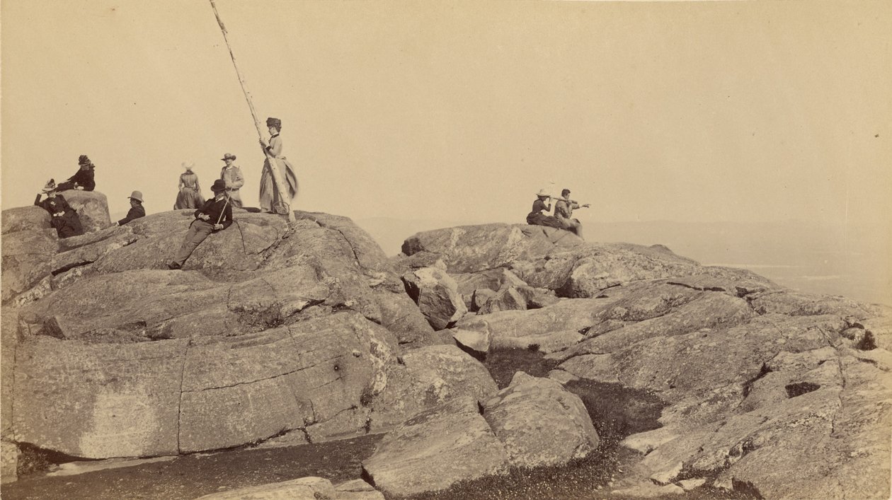 [Privat fest på toppen af Mount Monadnock]. af Jotham A. French