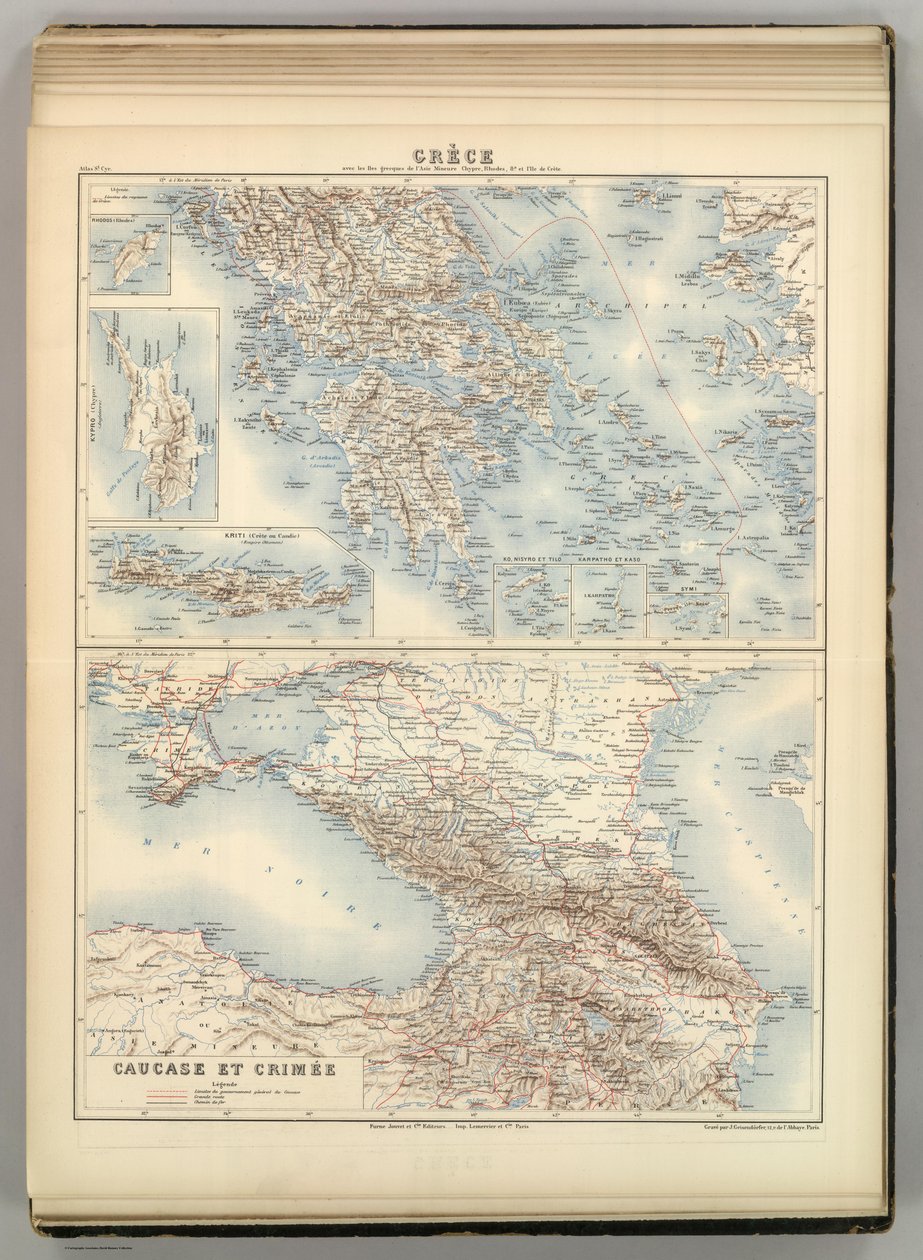 Jouvet et Cie. Grækenland. Kaukasus og Krim af Jouvet et Cie