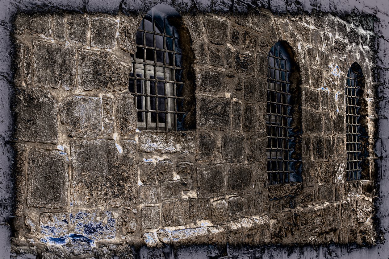 Approach, fra serien Church of the Holy Sepulchre, 2016 (fotografi) af Joy Lions