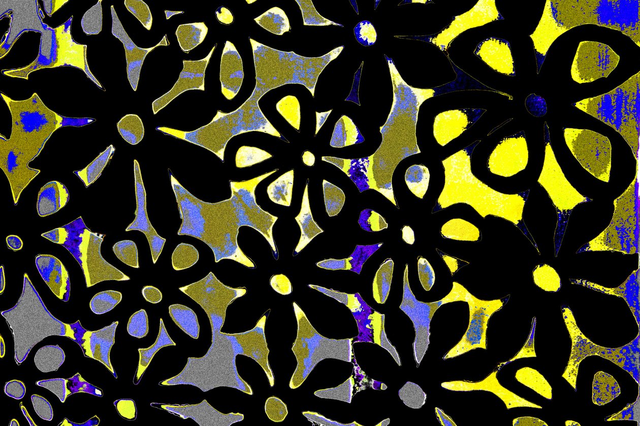Blomster, fra serien Italian Synagogue, 2015 (fotografi) af Joy Lions