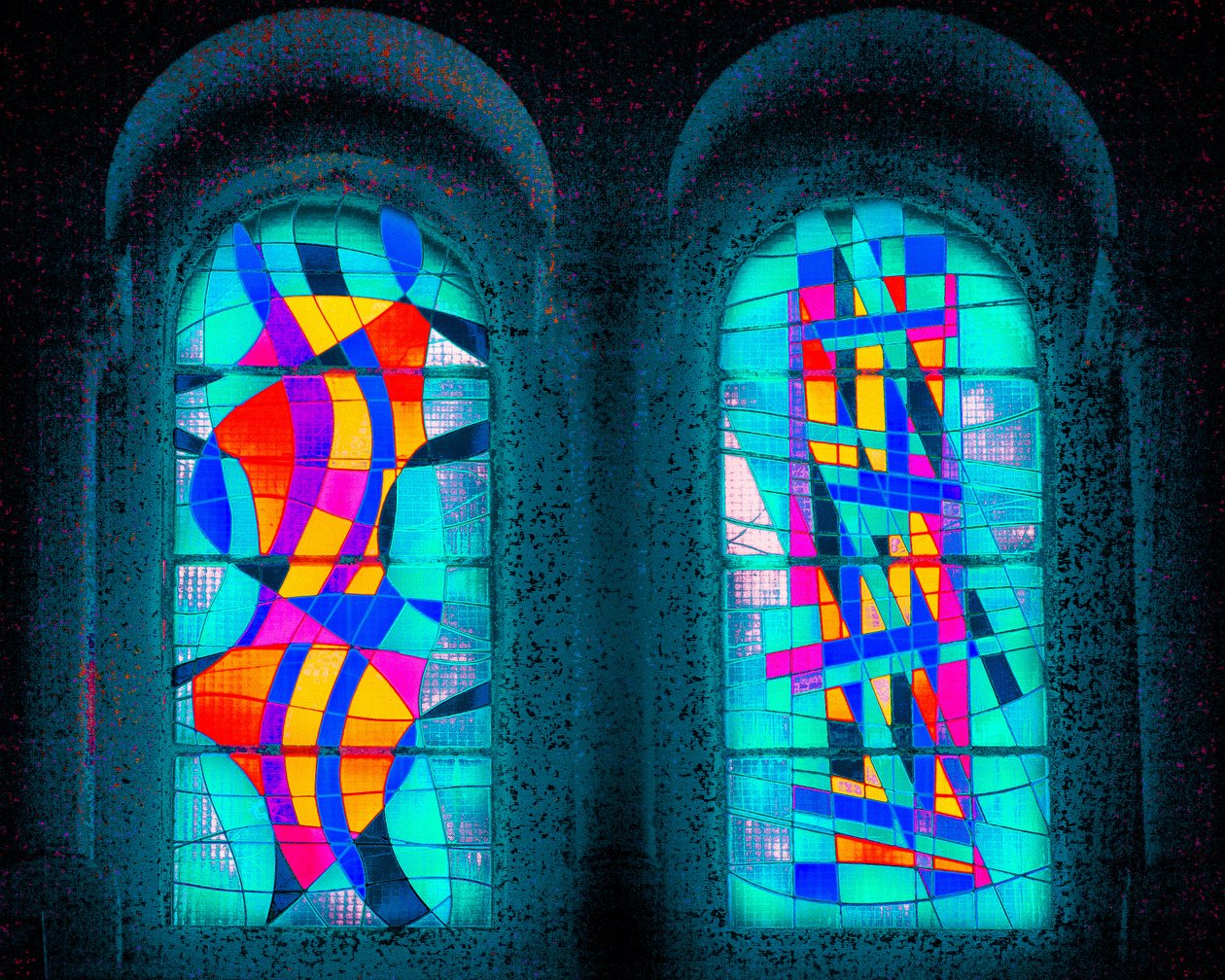 Lys ved middagstid, fra serien Eglise St Pierre d