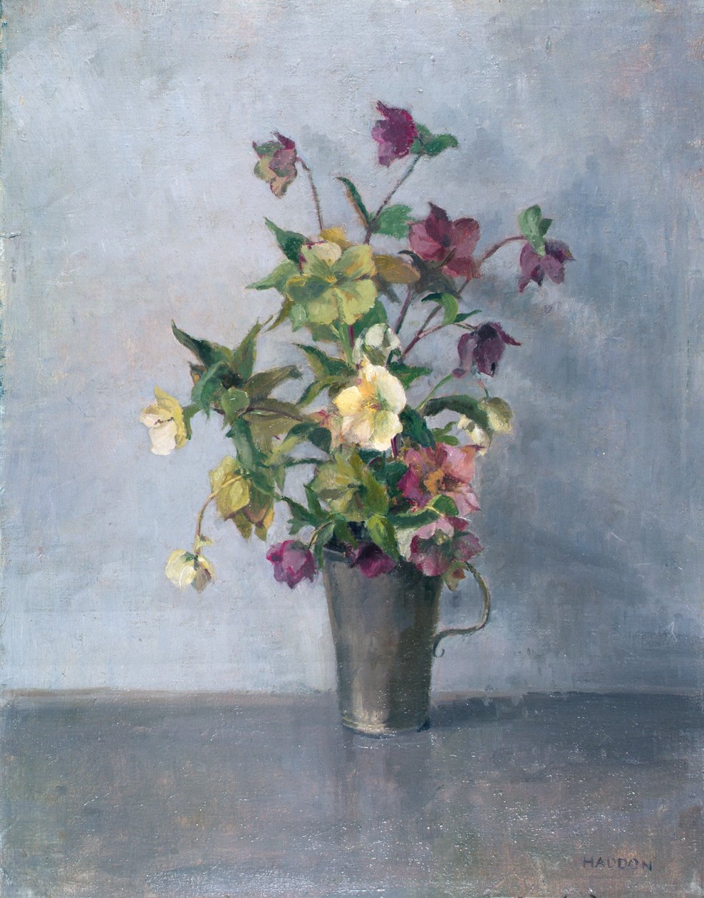 Stilleben med blomster af Joyce Haddon
