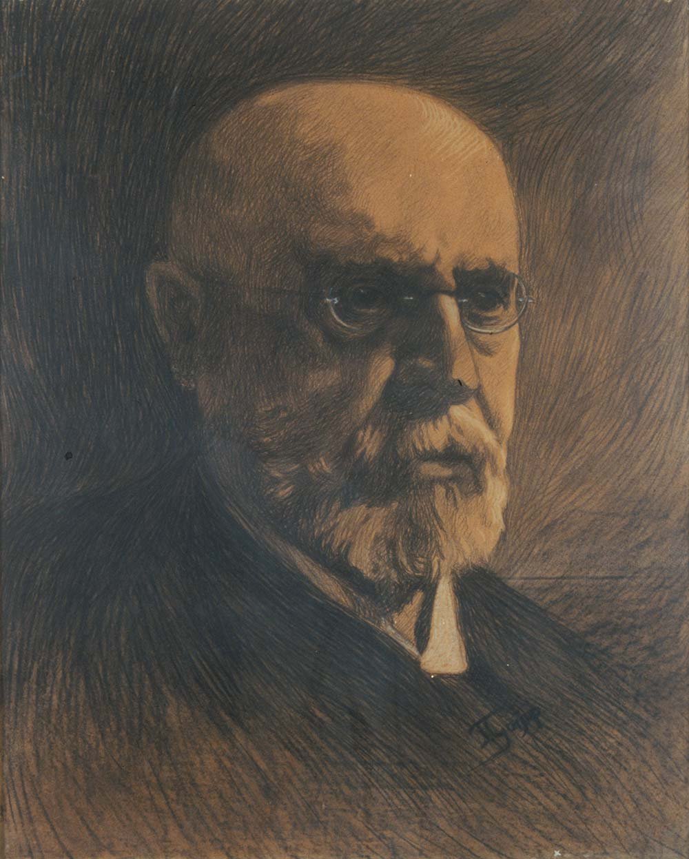 Ivan Hribar af Joze Gorjup