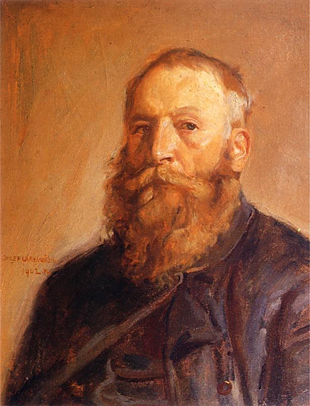 Selvportræt af Jozef Marian Chemonski