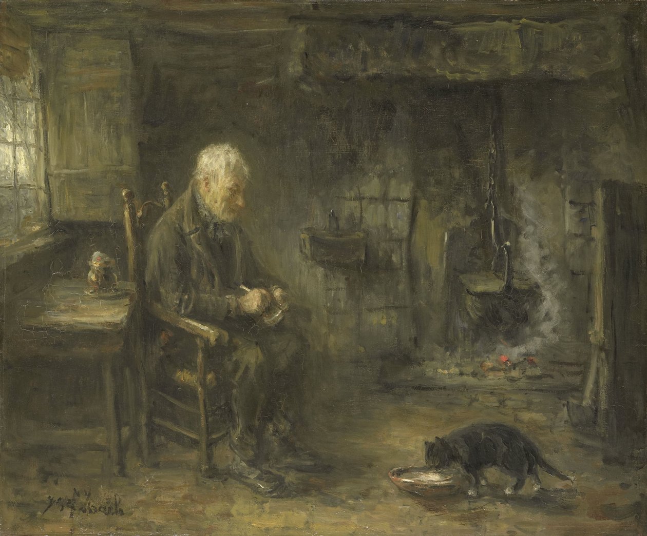  af Jozef (1824-1911) Israels