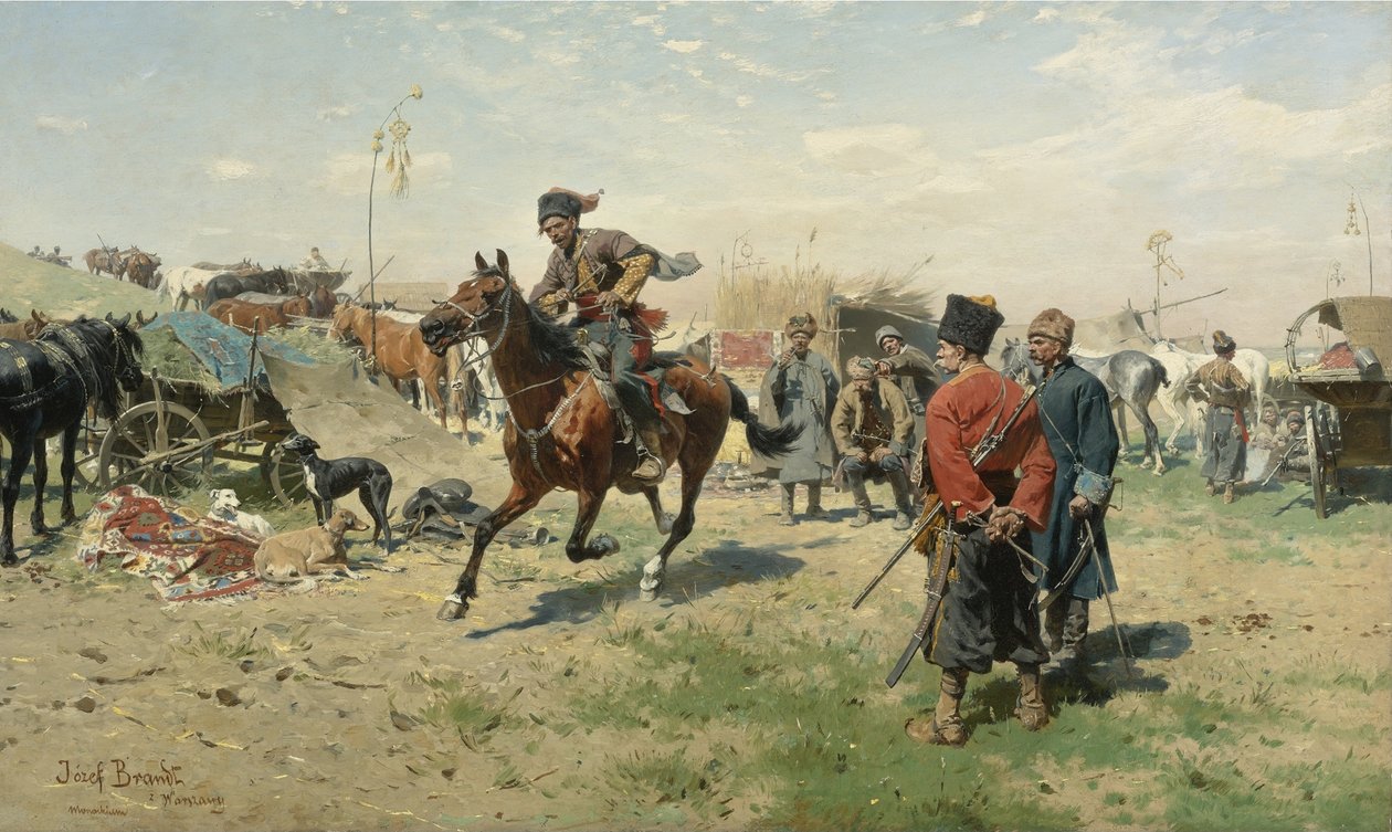 Zaporozhianske kosakker af Jozef Brandt