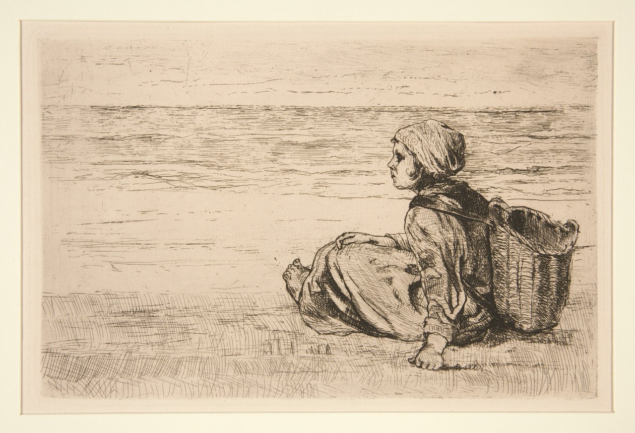 I Scheveningen af Jozef Israëls
