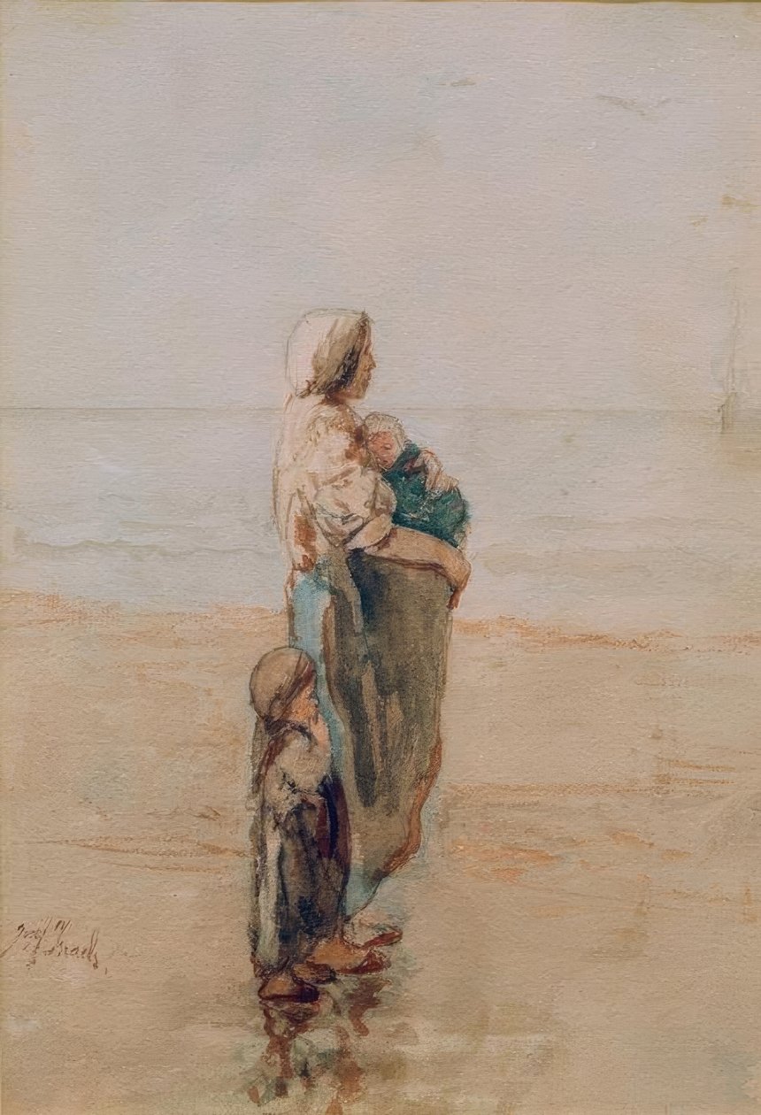 Faders båd af Jozef Israëls
