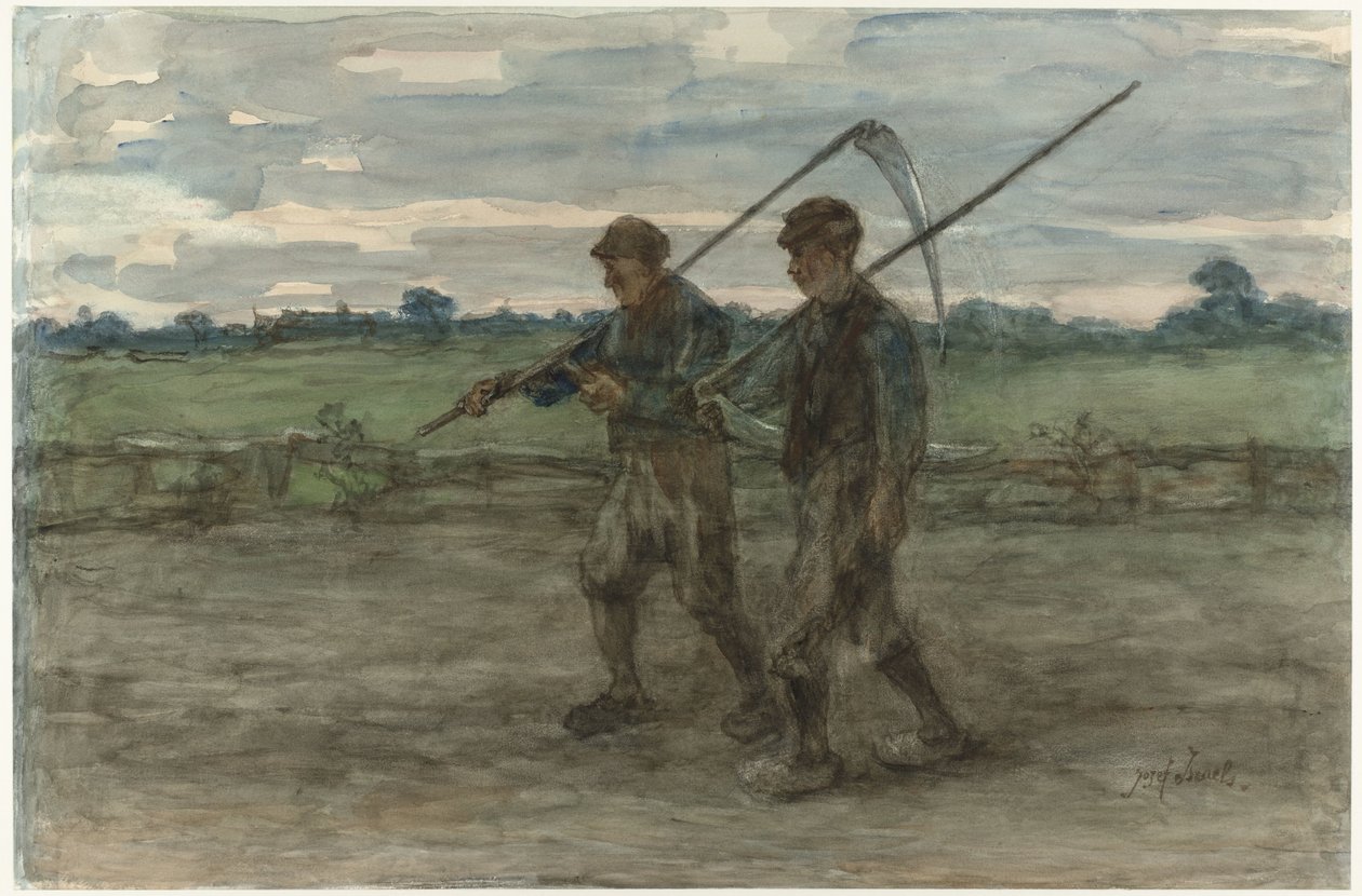 Plæneklippere af Jozef Israëls