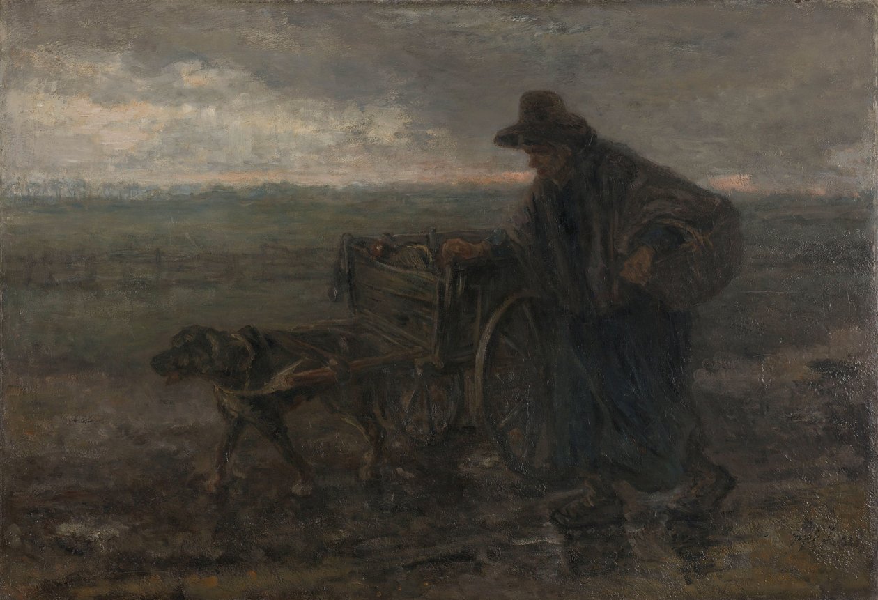 På landeveje og marker (original titel) af Jozef Israëls