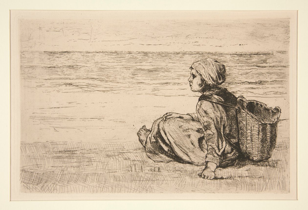 ? Scheveningue af Jozef Israëls