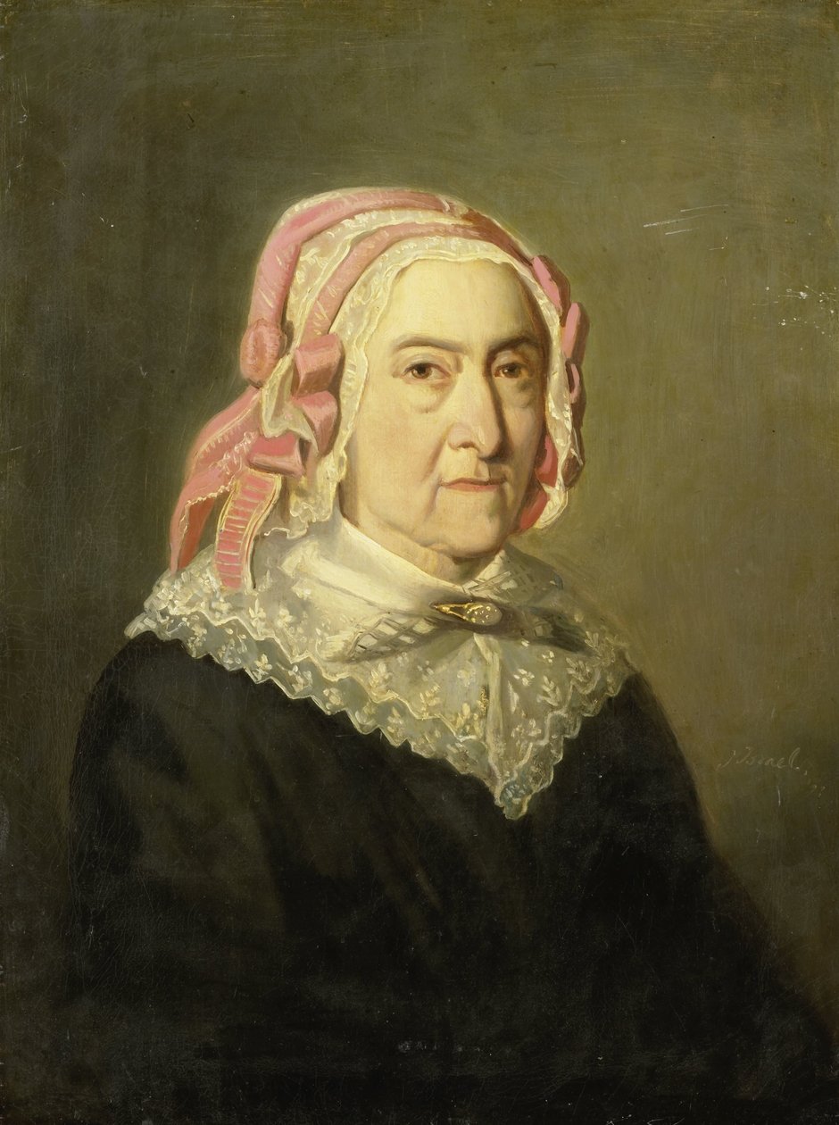 Sientje Nijkerk-Servaas i en alder af 90, 1857 af Jozef Israëls