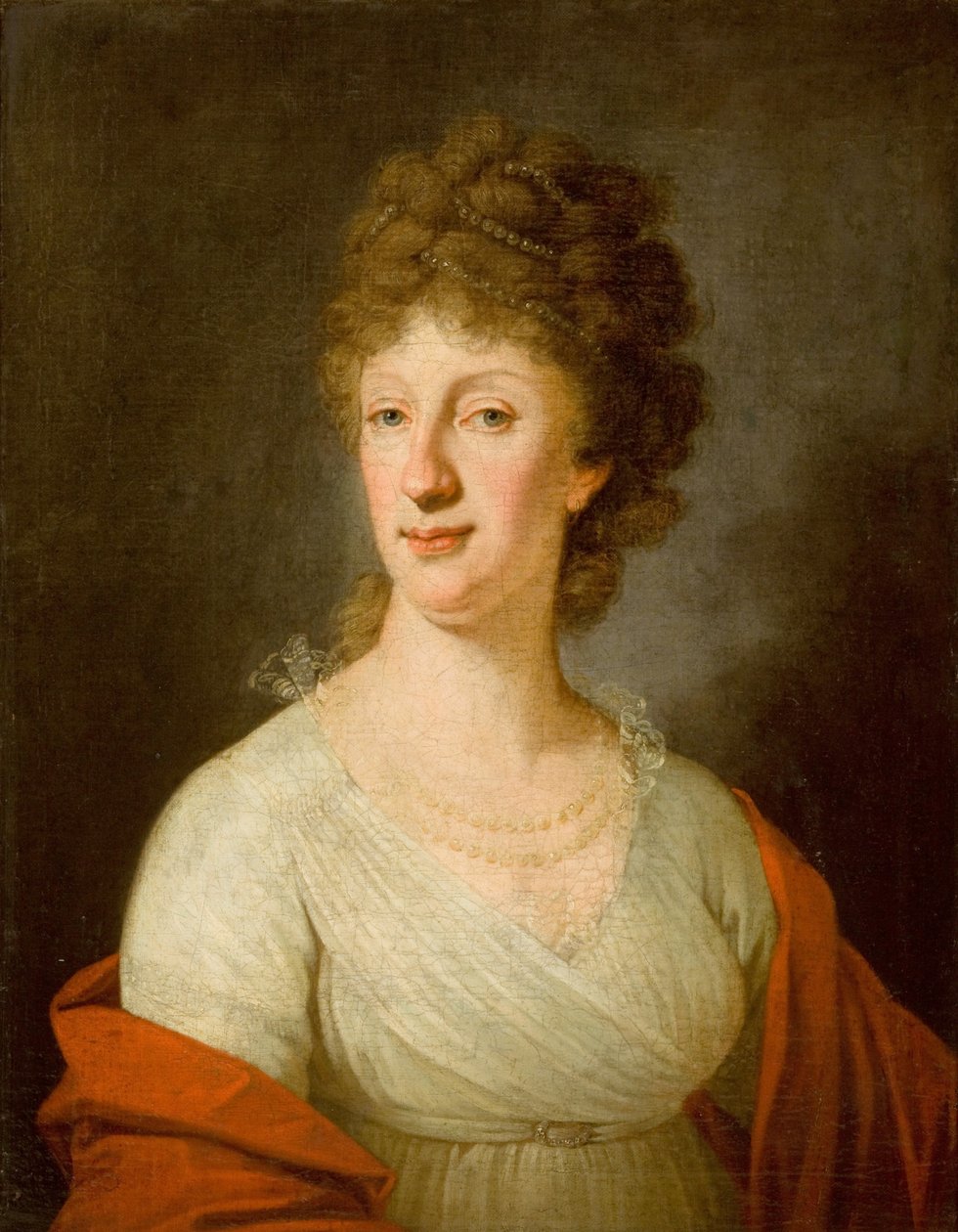 Den hellige romerske kejserinde Maria Theresa (1717-1780), efter 1800 (olie på lærred) af Jozef Pitschmann