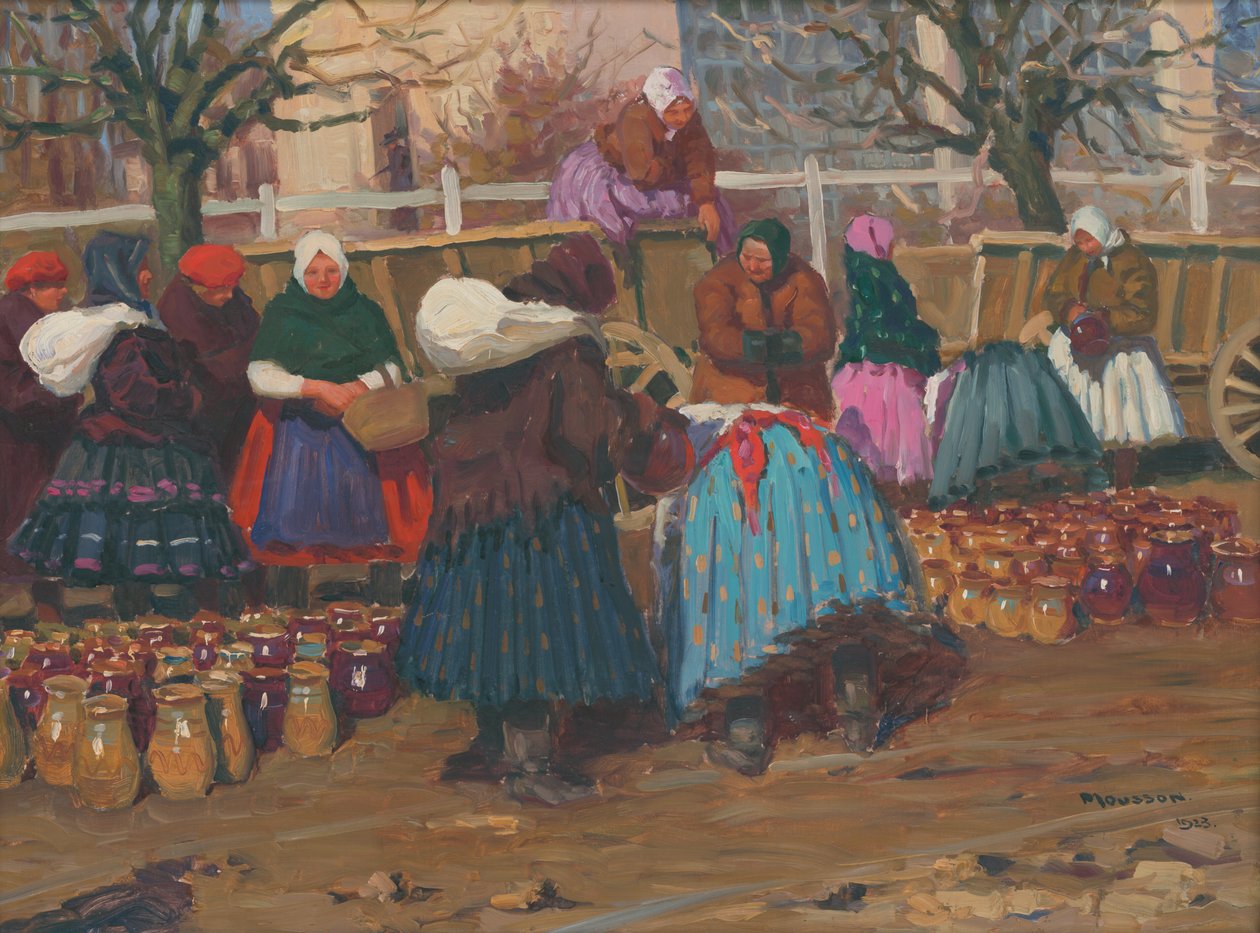 Pottemarked af Jozef Teodor Mousson