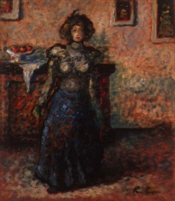 An Intimate Scene, ca. 1895 (panel) af József Rippl Rónai