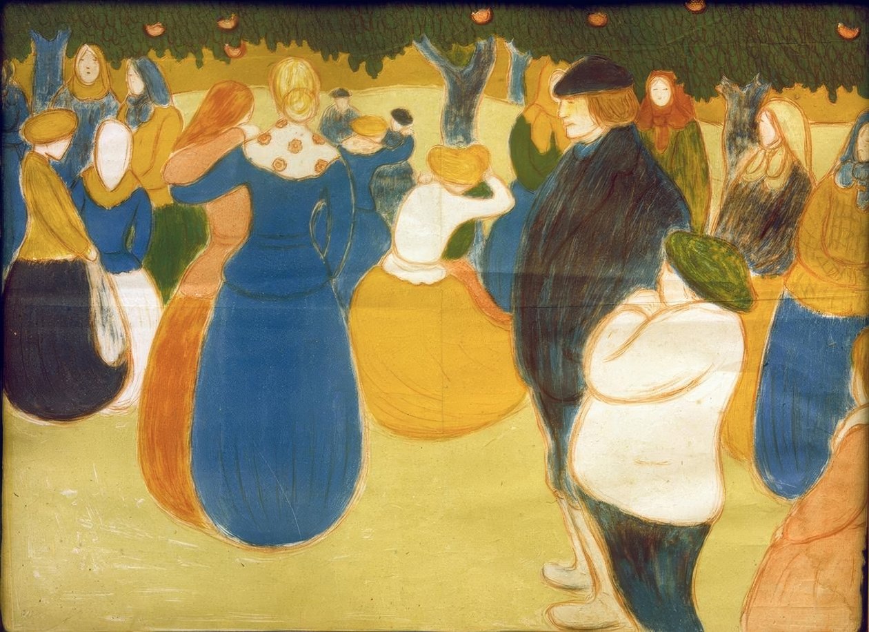 Messe i Bretagne af József Rippl Rónai