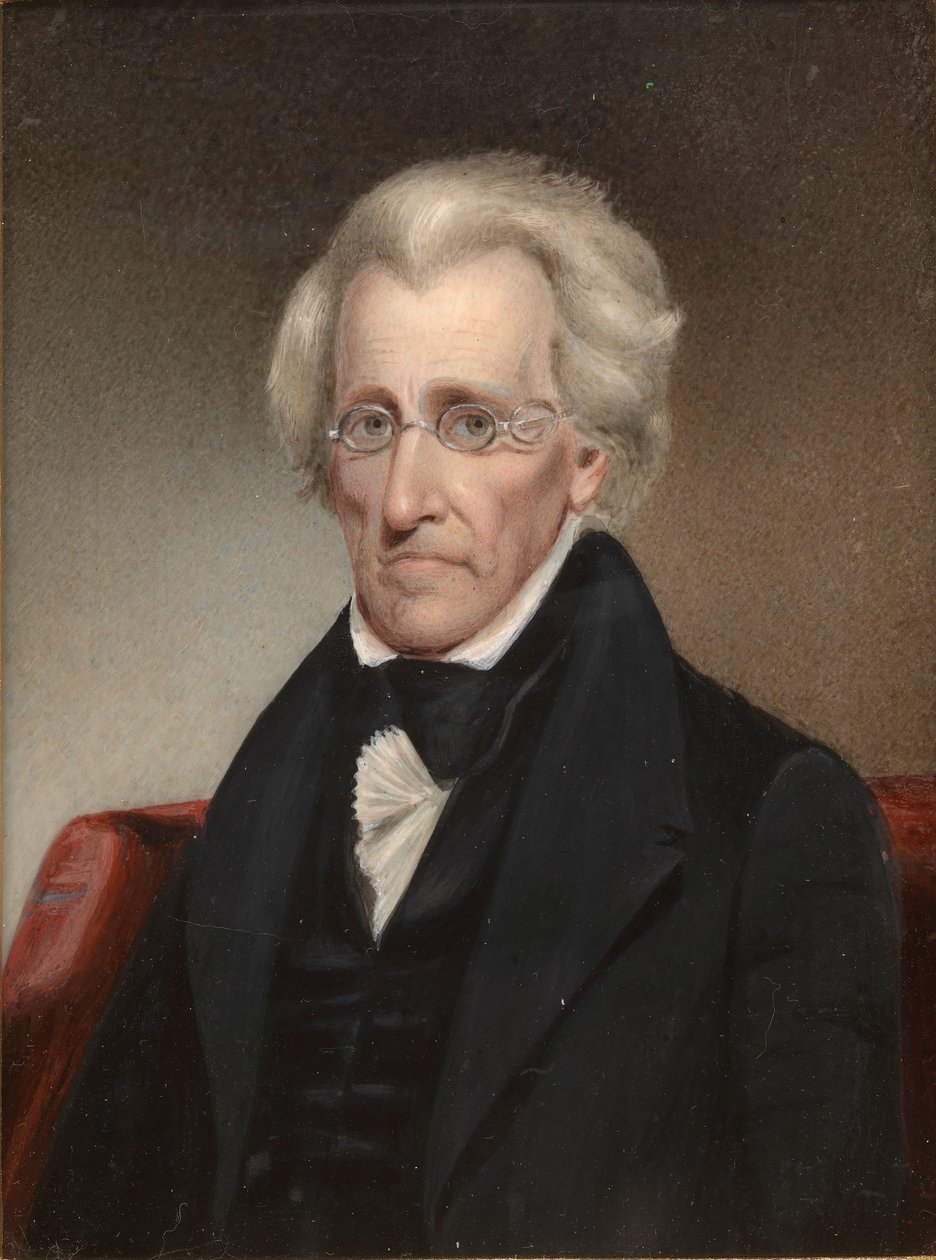 Portræt af Andrew Jackson (1767-1845) af Jr. James Tooley