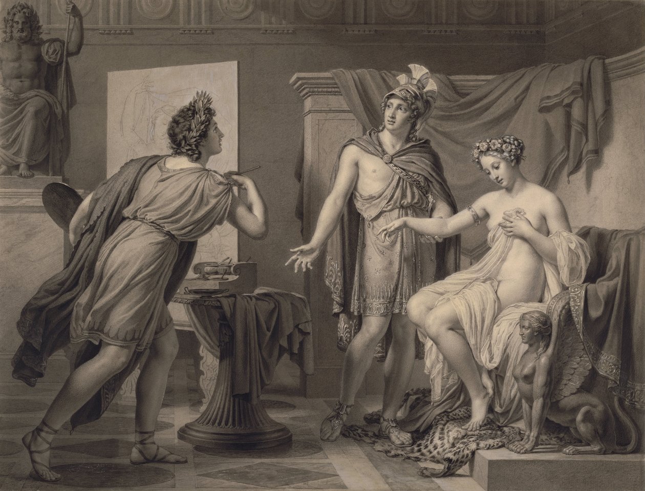 Alexander Ceding Campaspe til Apelles af Jérôme Martin Langlois