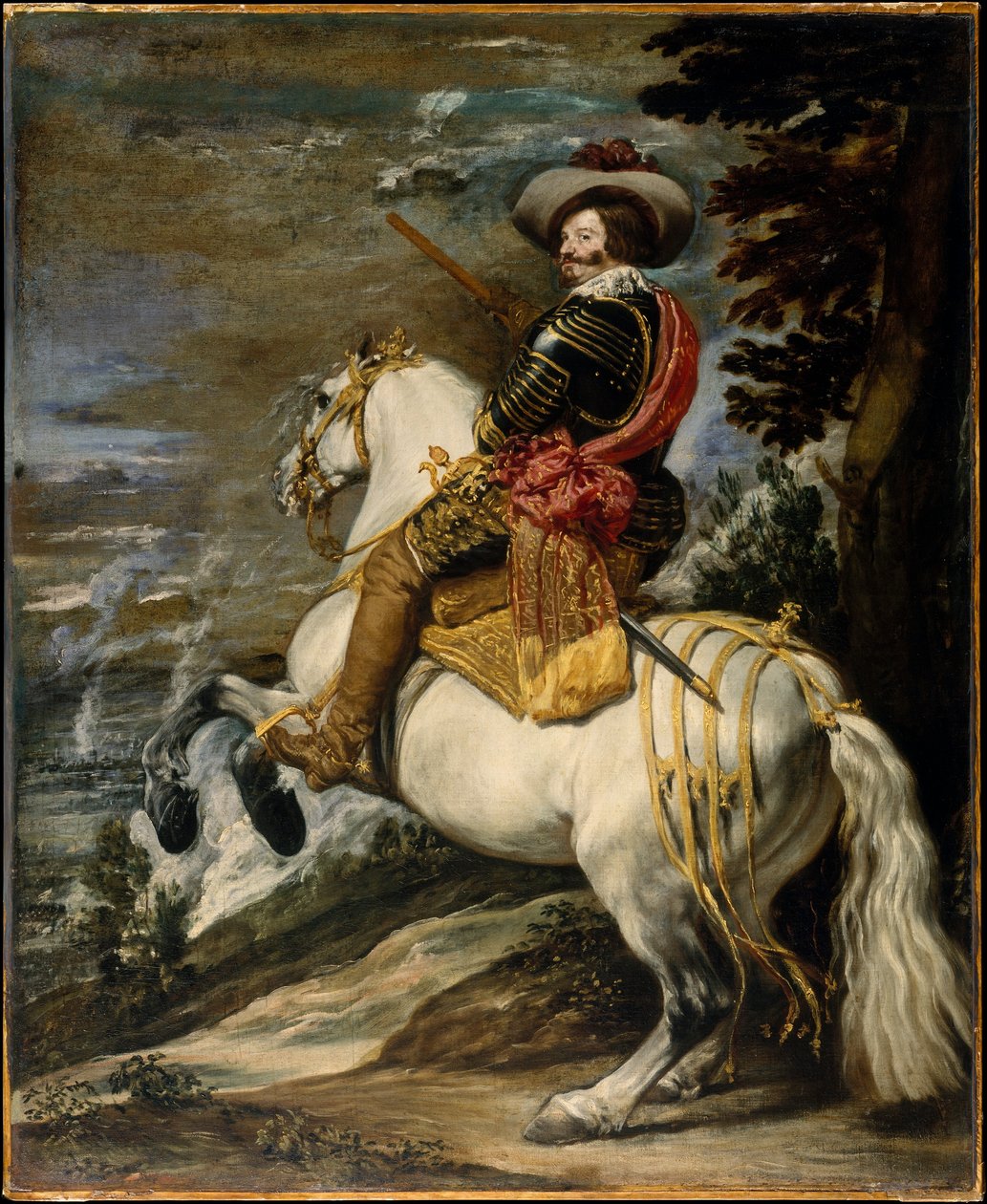 Don Gaspar de Guzmán, grev-hertug af Olivares af Juan Bautista Martinez Del Mazo